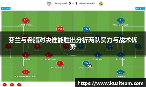 芬兰与希腊对决谁能胜出分析两队实力与战术优势